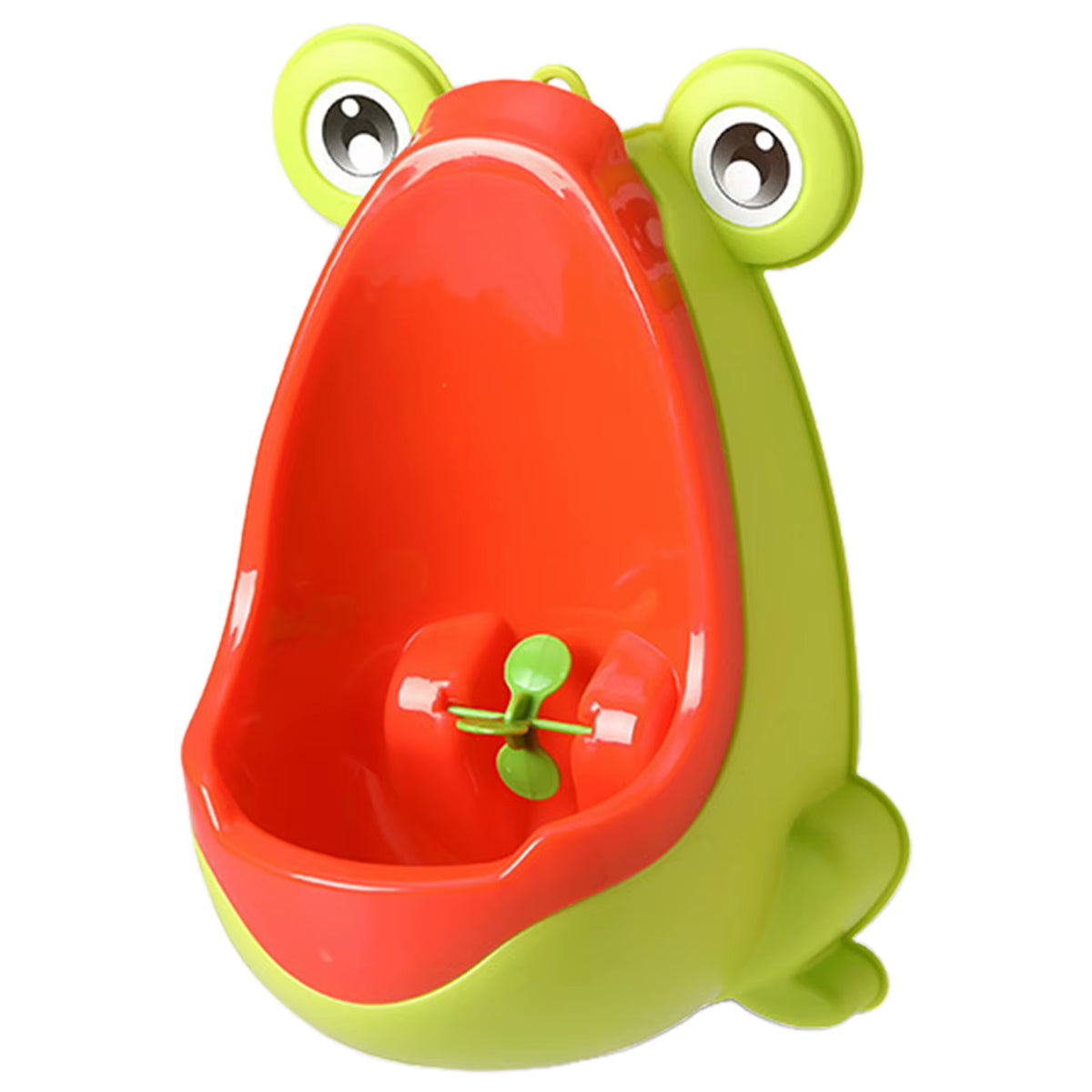 Baby Frogs Potty Training Urinal for Boys Fun Wall-Mounted Toilet Target with Splash-Free Design Easy-Clean Pee Target for Kids