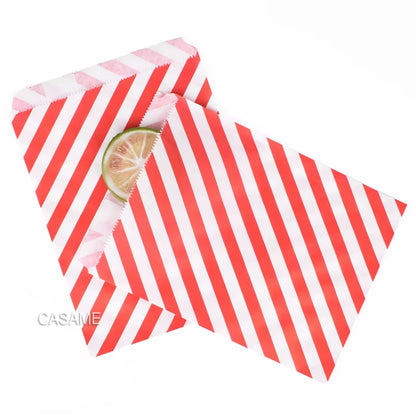 Santa Claus Snowman Christmas Gift Kraft Paper Biscuit Candy Bags Gift Packing Pouch Party Dessert Bar Bag Snack Cookie Stickers