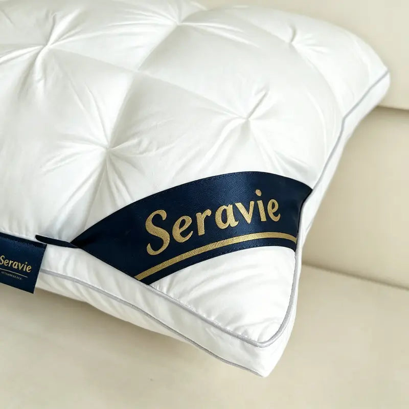 Luxury Hotel Style White Pillow, Ultra Soft down Alternative Pillow, Great for All Sleeping Positions