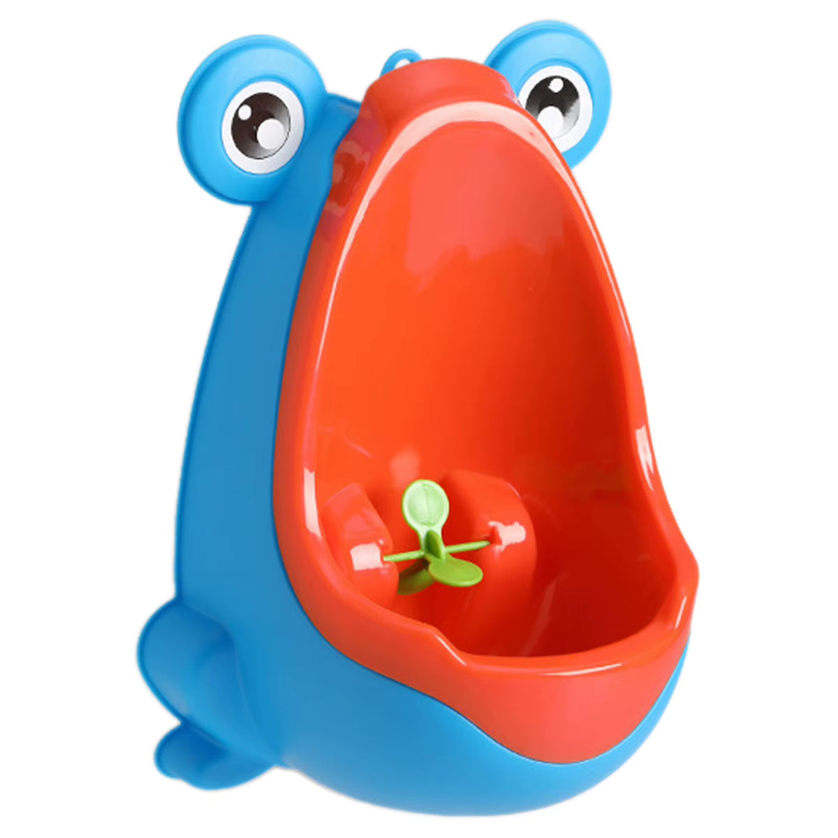Baby Frogs Potty Training Urinal for Boys Fun Wall-Mounted Toilet Target with Splash-Free Design Easy-Clean Pee Target for Kids