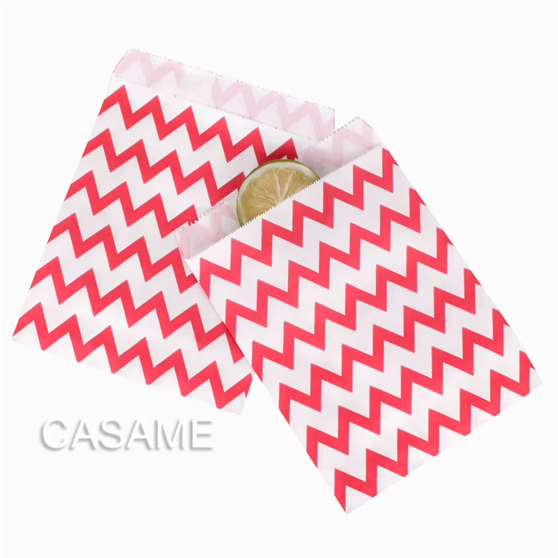 Santa Claus Snowman Christmas Gift Kraft Paper Biscuit Candy Bags Gift Packing Pouch Party Dessert Bar Bag Snack Cookie Stickers